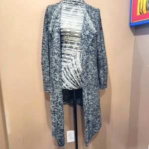 Lucky Brand Open Front Cardigan Duster sz 2X